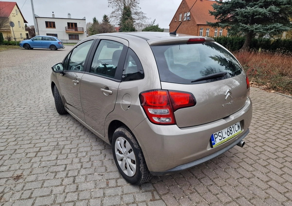 Citroen C3 cena 21300 przebieg: 74493, rok produkcji 2011 z Pasłęk małe 232